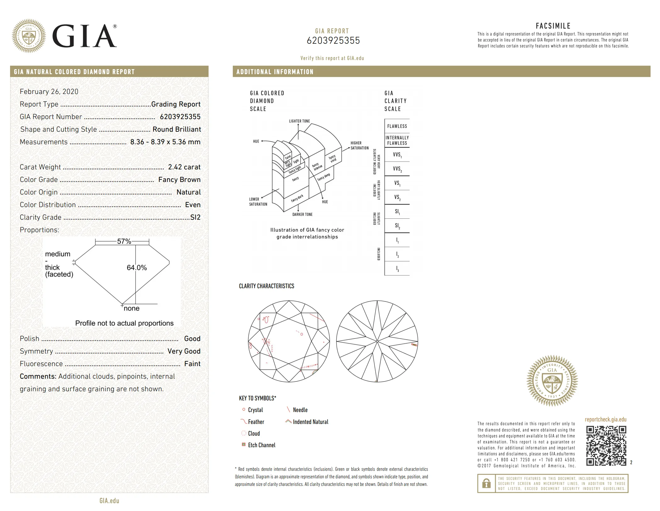 2.42-Carat Champagne Diamond Soleil Ring