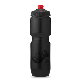 30 oz Breakaway Water Bottle Wave Charcoal/Black by Polar Bottle Made in USA