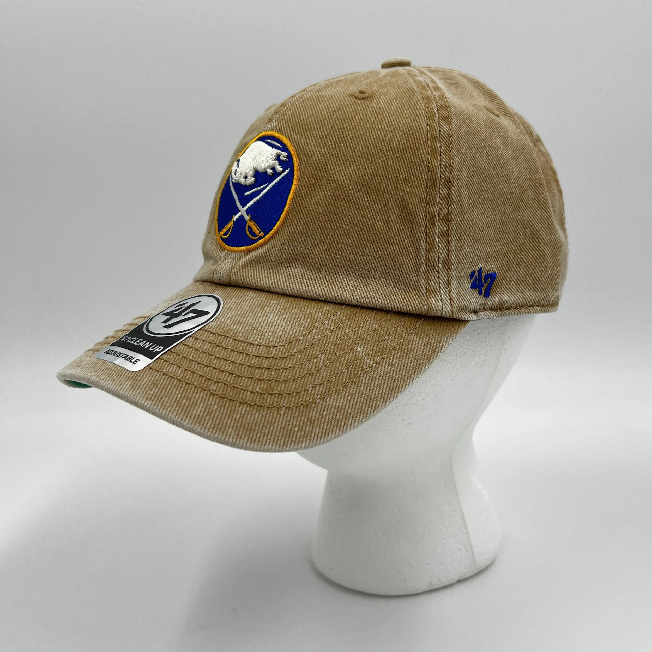 '47 Brand Buffalo Sabres Khaki Vintage Style Adjustable Hat