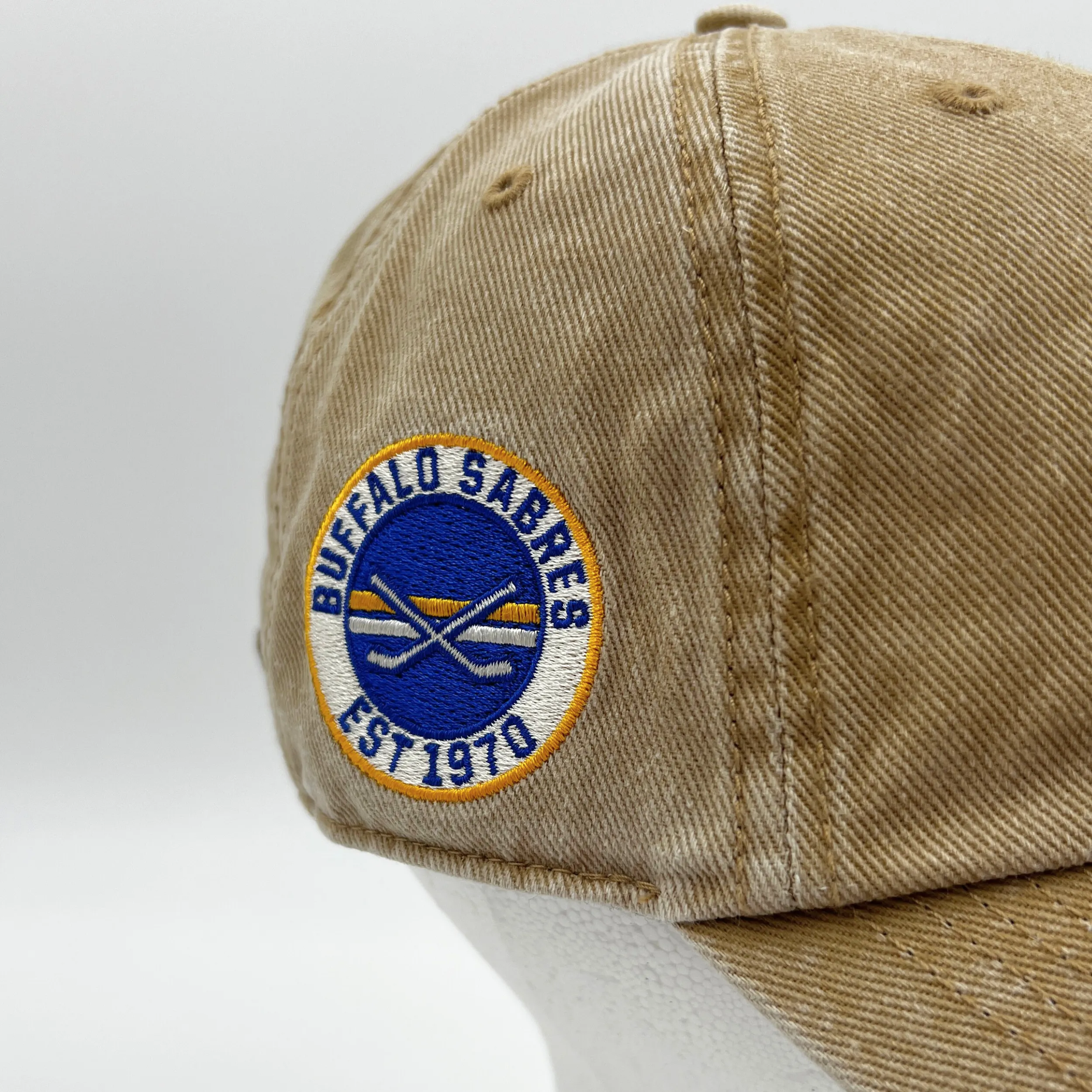 '47 Brand Buffalo Sabres Khaki Vintage Style Adjustable Hat