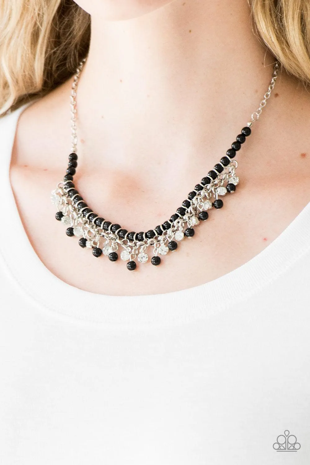 A Touch of CLASSY Black Necklace - Paparazzi Accessories