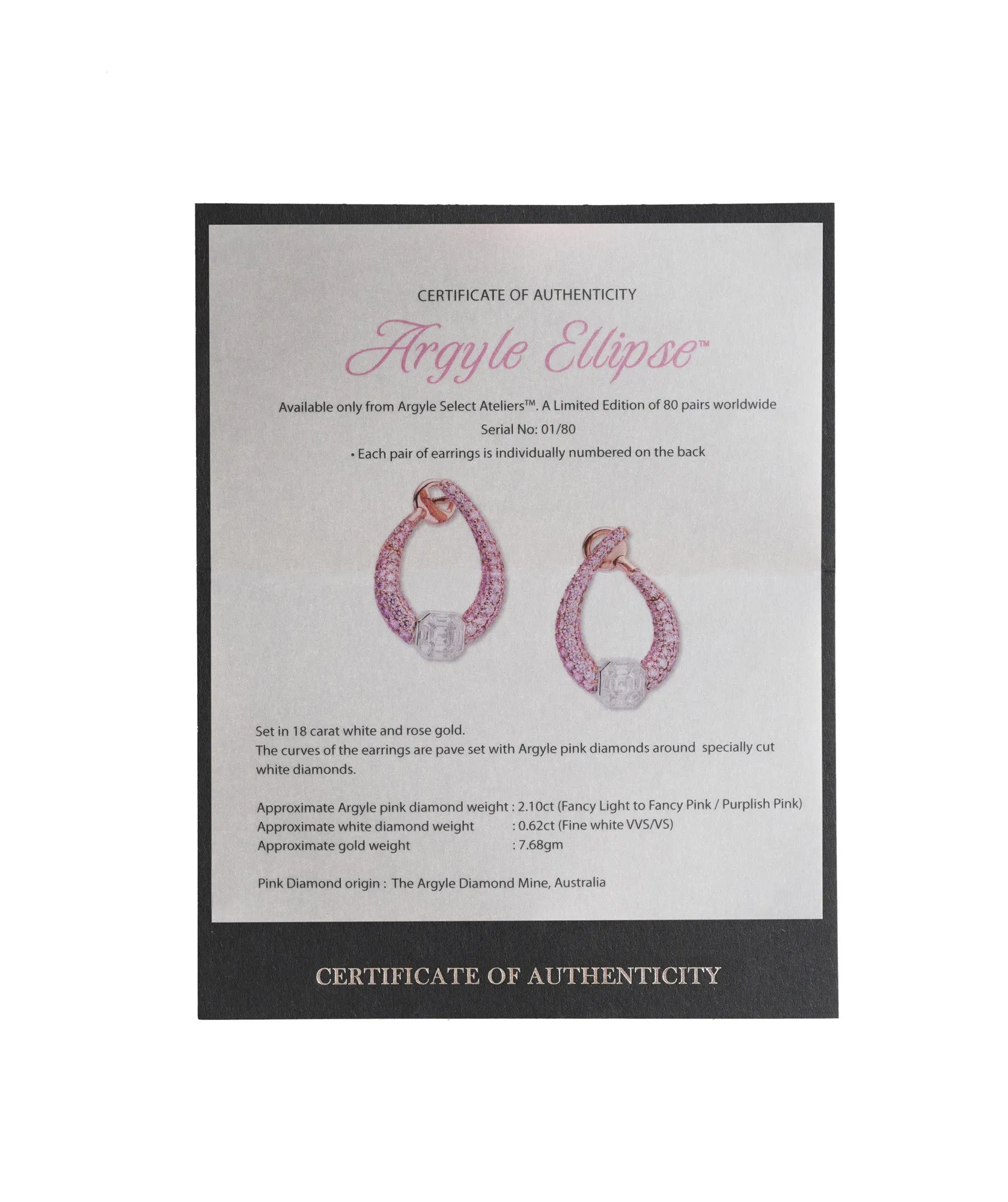 Argyle Ellipse Earrings