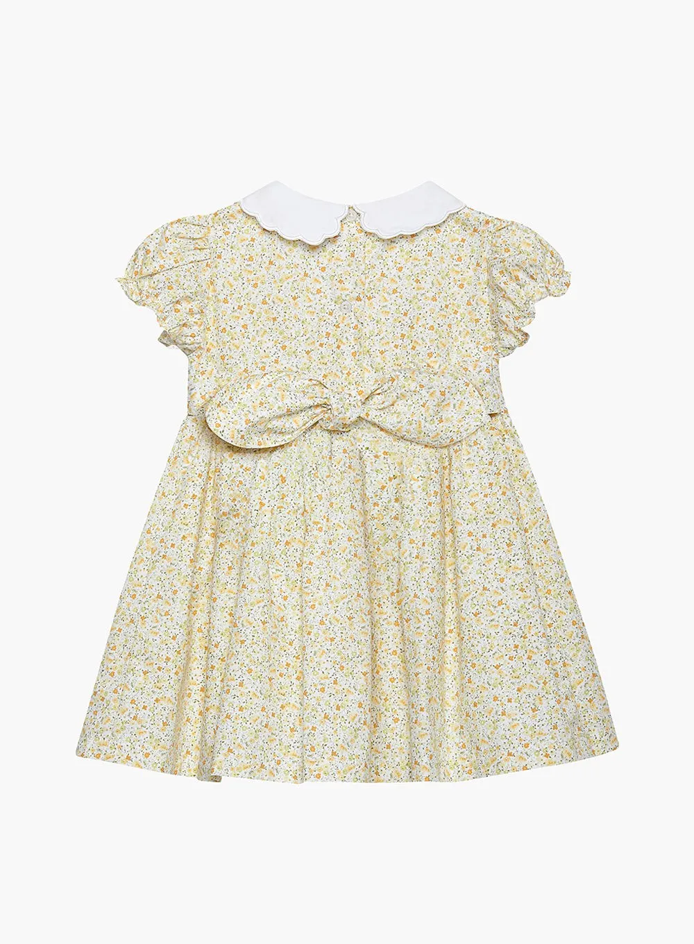 Baby Floral Petal Collar Duck Dress