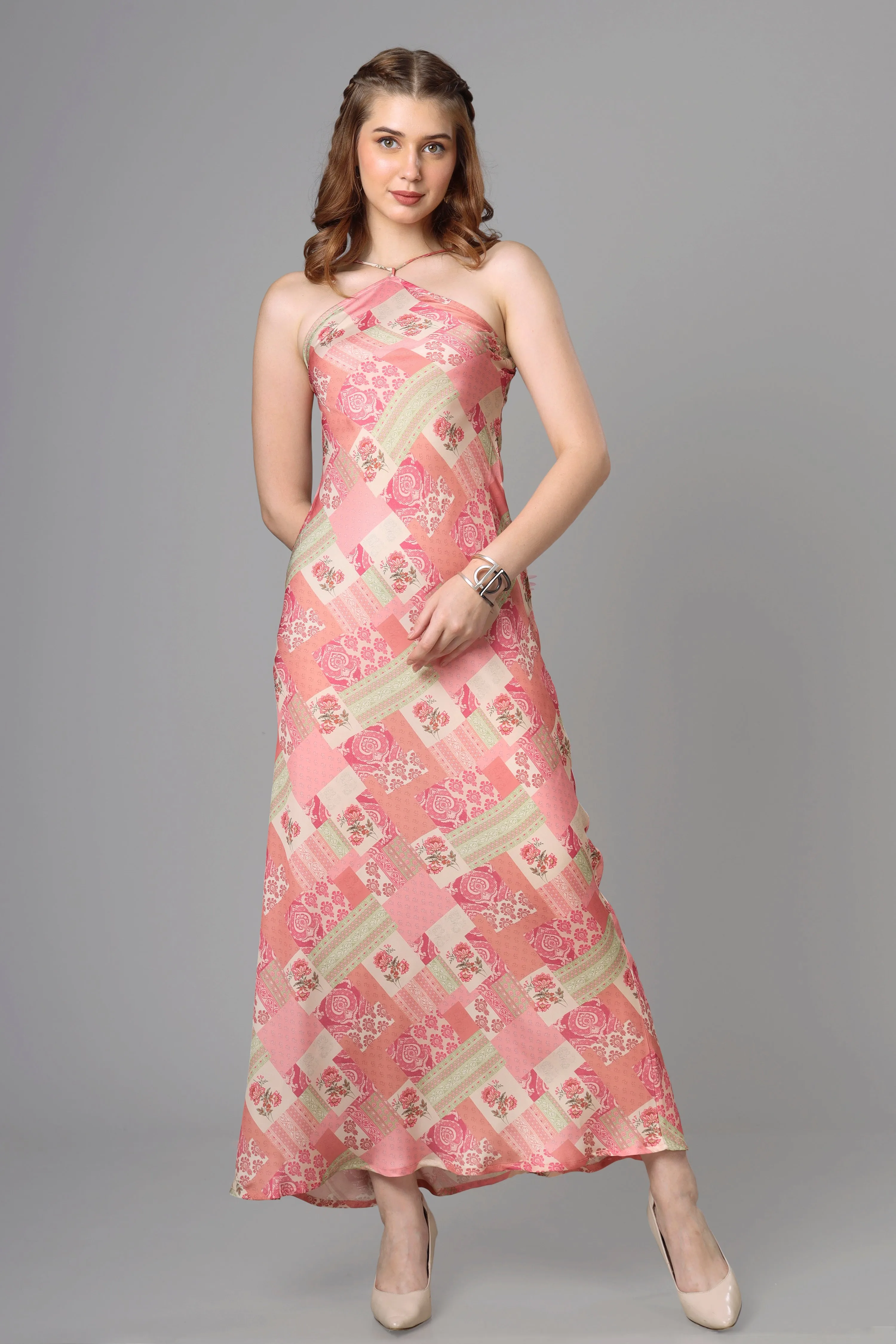 Beautiful Pink Designer Dress For Women