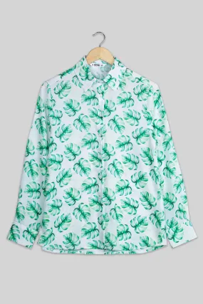 Bestselling Green Designer Shirt For Women