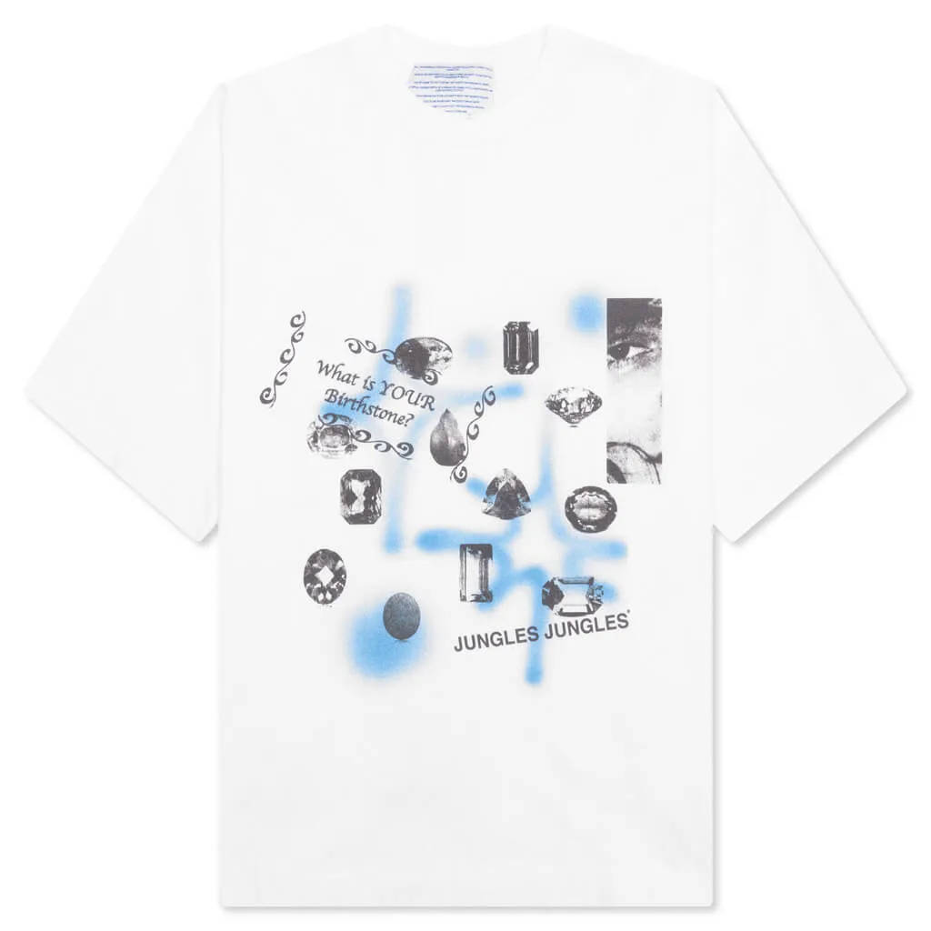 Birthstone Tee - White