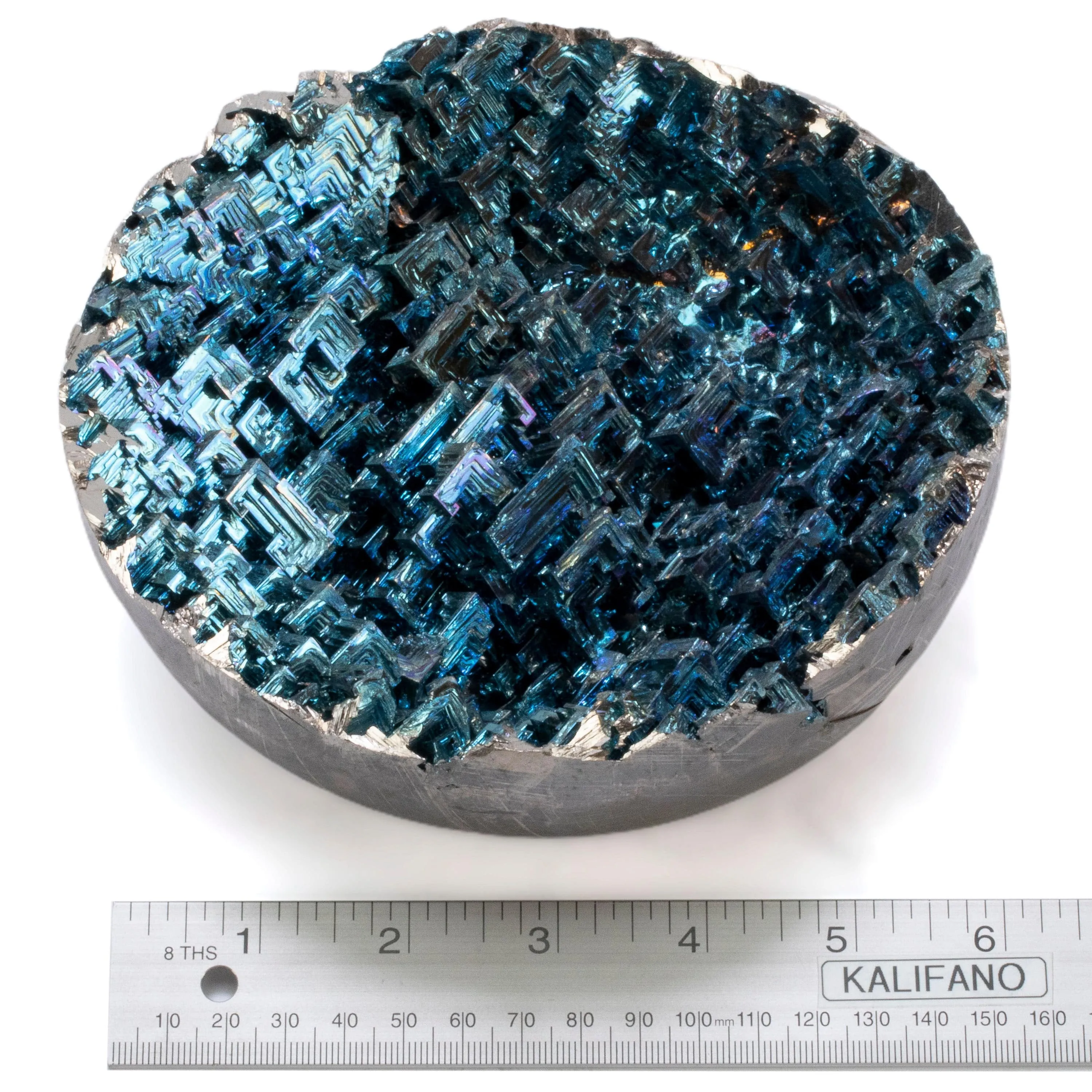 Blue Bismuth Geode - 7 / 2,560 grams