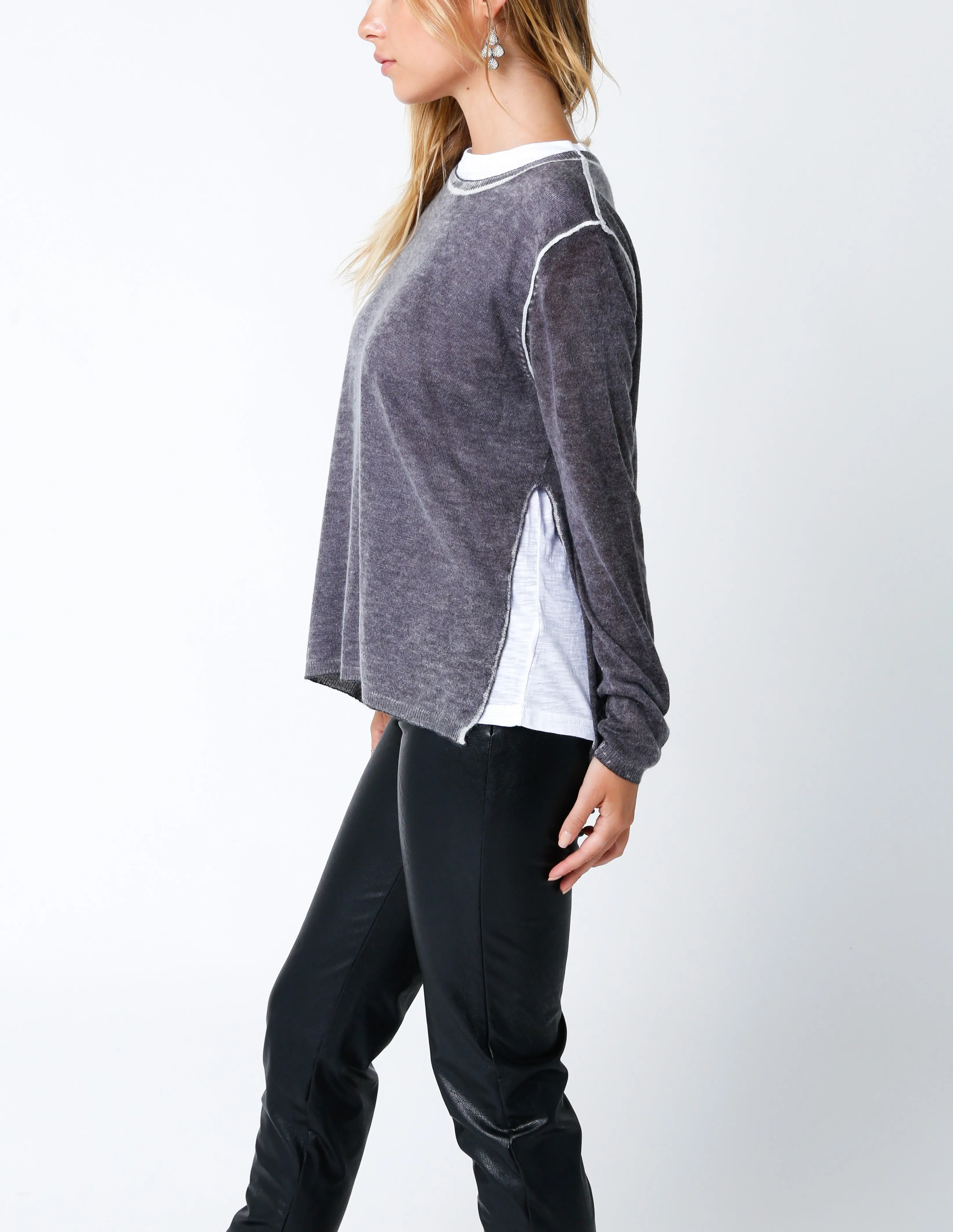 Bri Layered Sweater Top