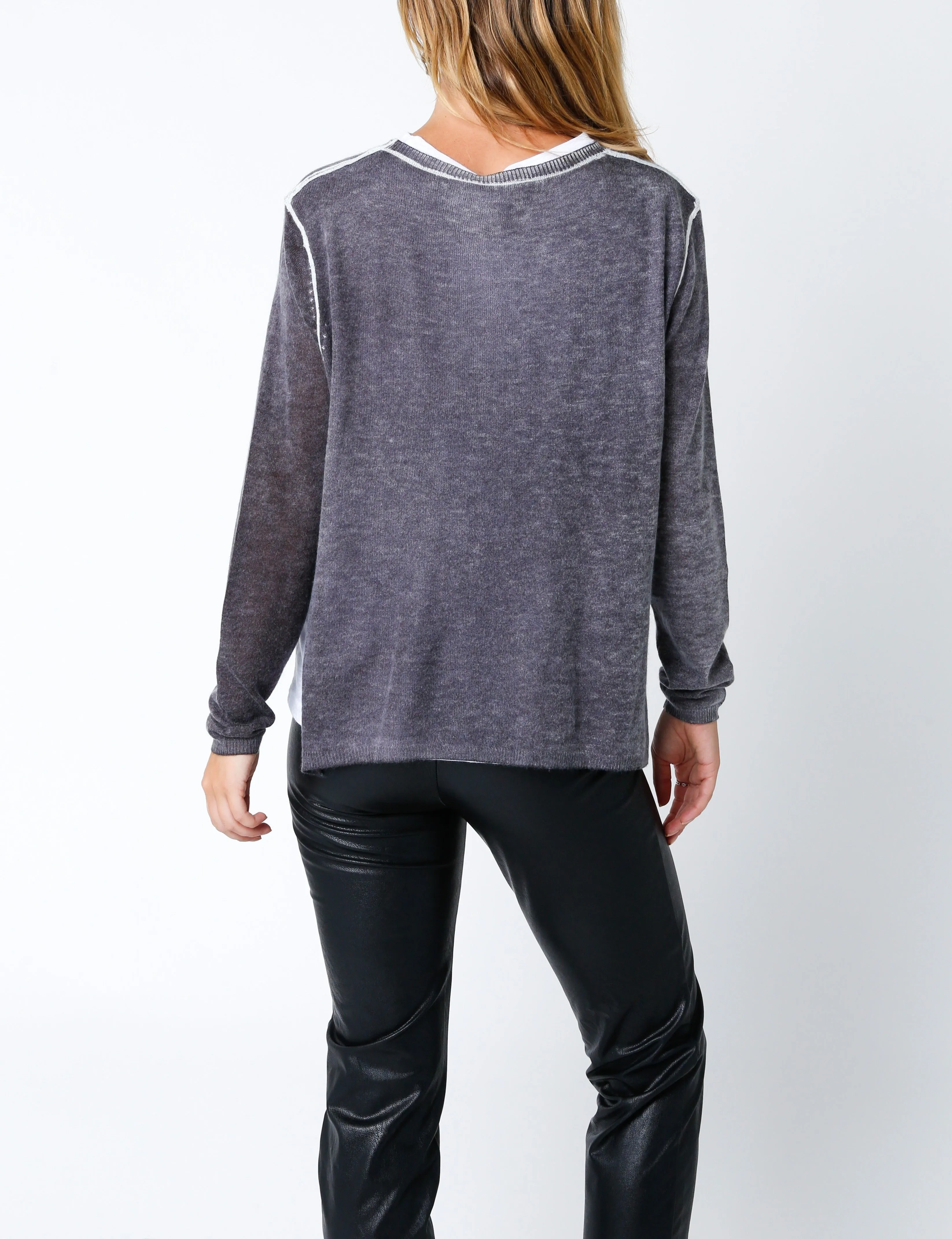 Bri Layered Sweater Top