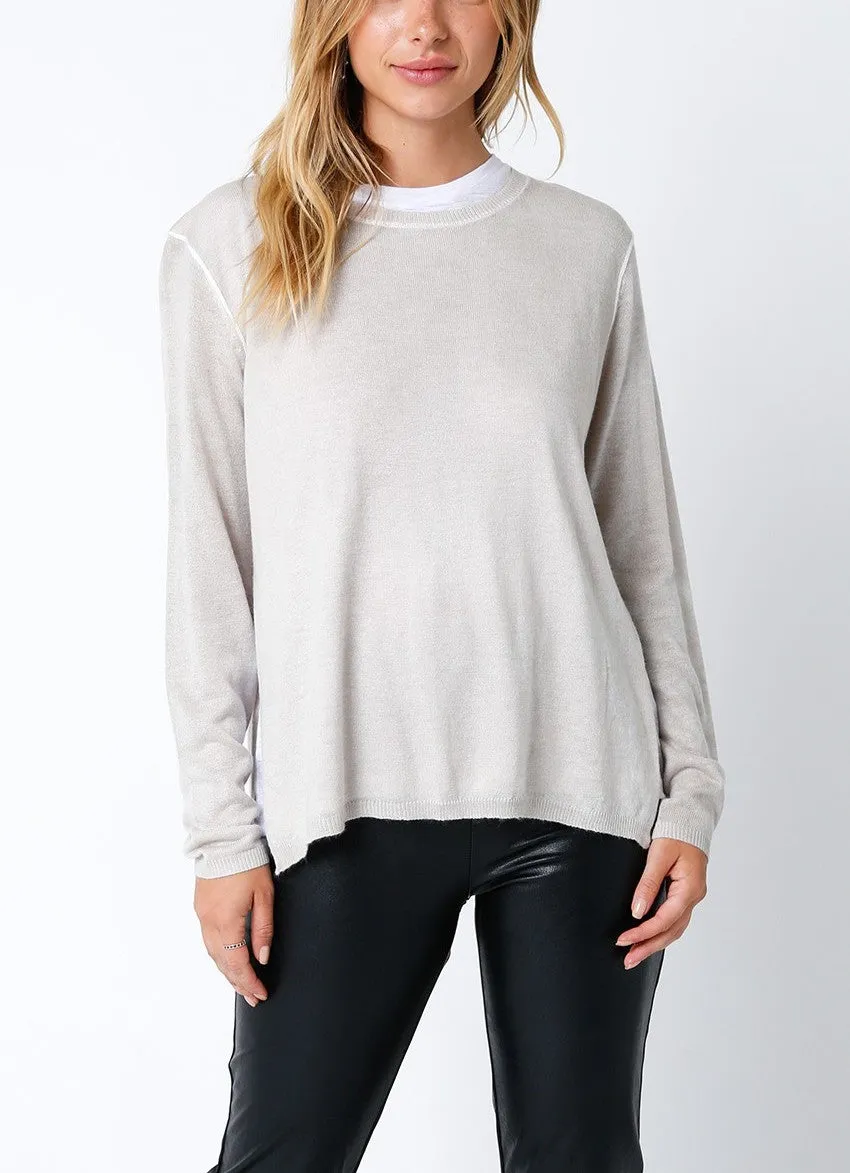 Bri Layered Sweater Top