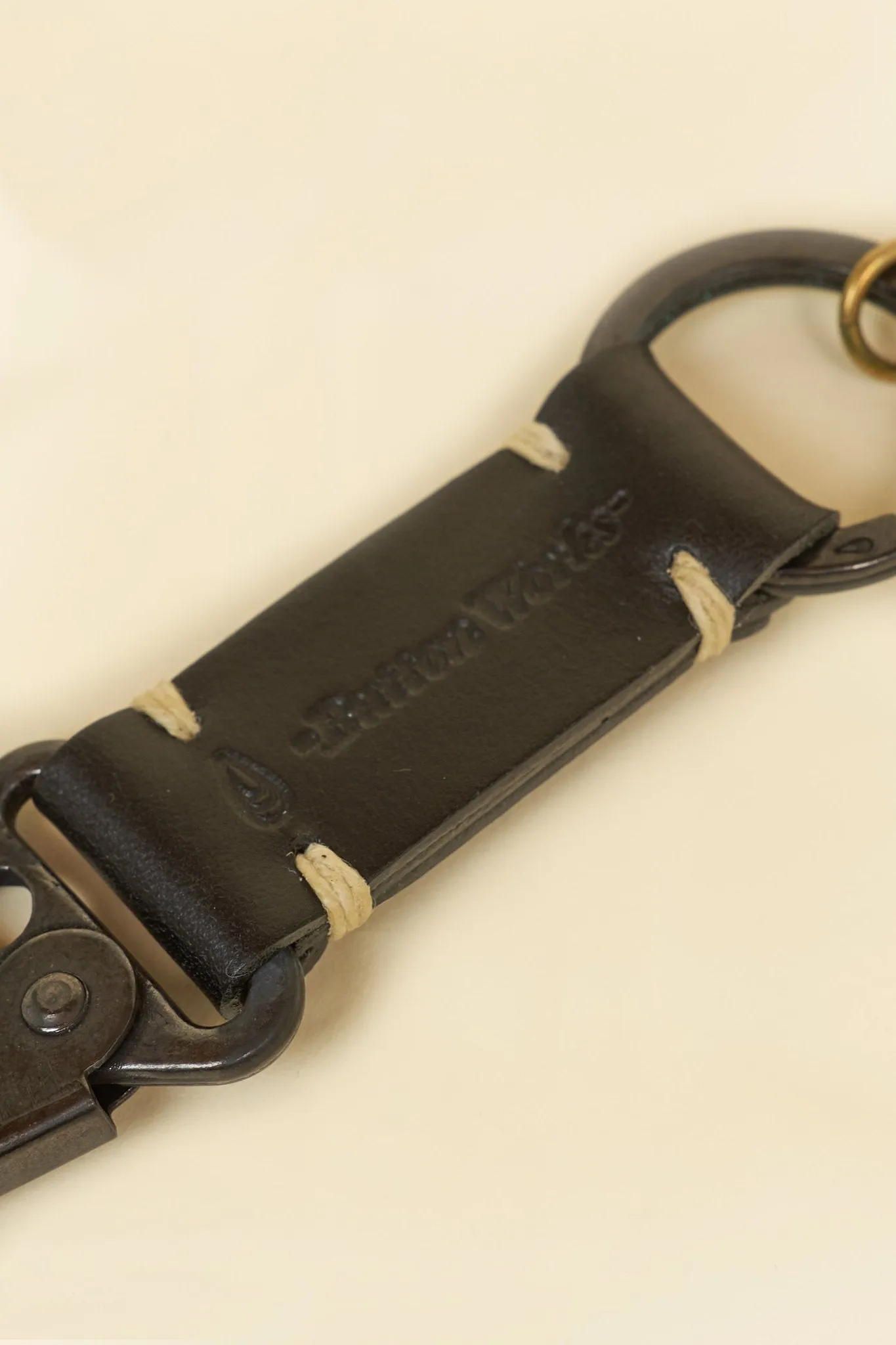 Button Works Black Line Military Spec Key Holder - Black