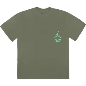 Cactus Jack by Travis Scott x Air Jordan Highest T-Shirt 'Green'