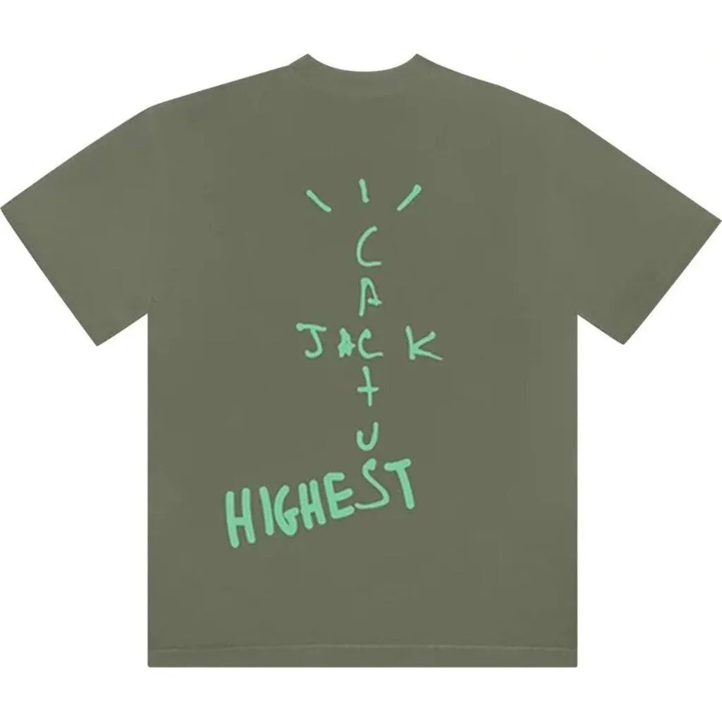 Cactus Jack by Travis Scott x Air Jordan Highest T-Shirt 'Green'