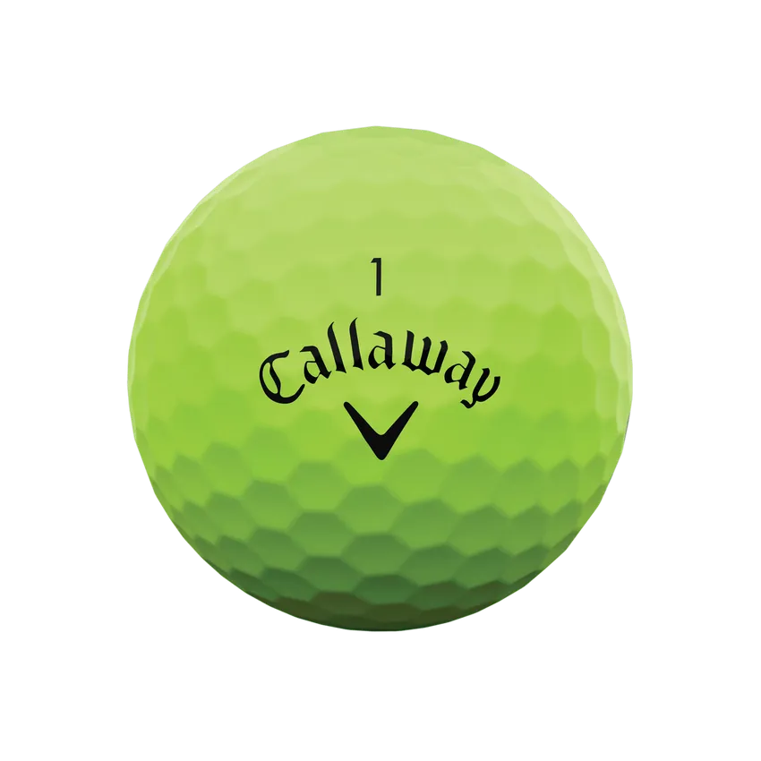 Callaway Supersoft 2023 Golf Balls - Matte Green