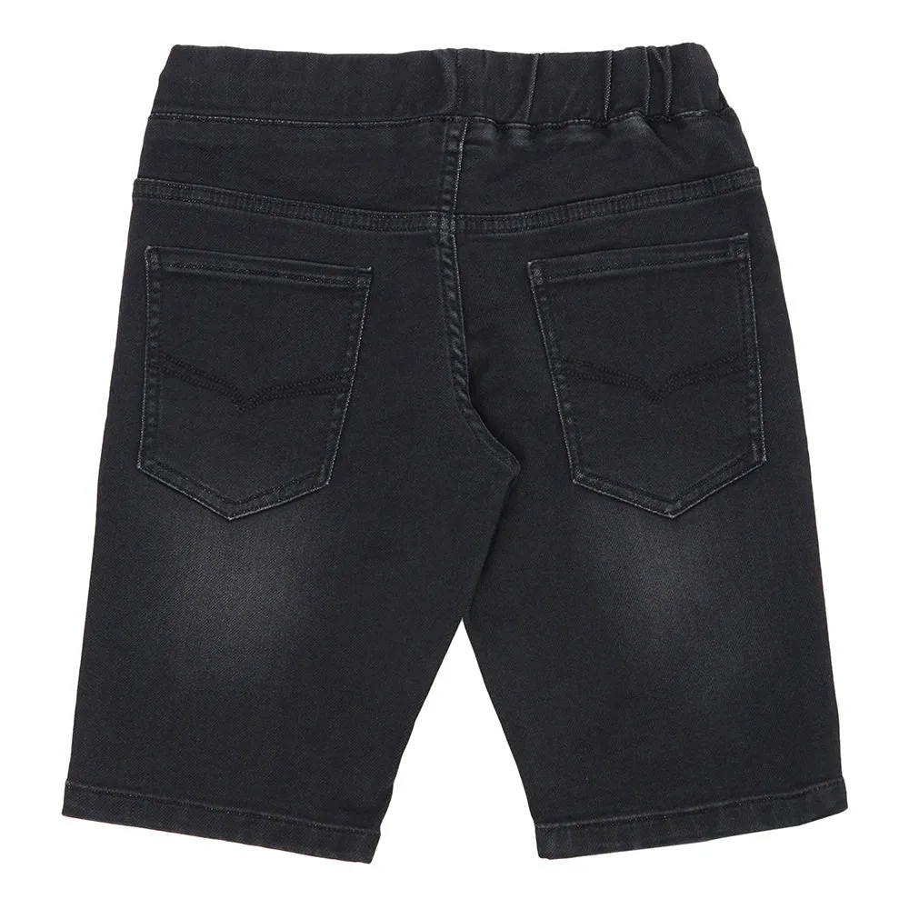 Cantabil Boy's Denim Grey Shorts