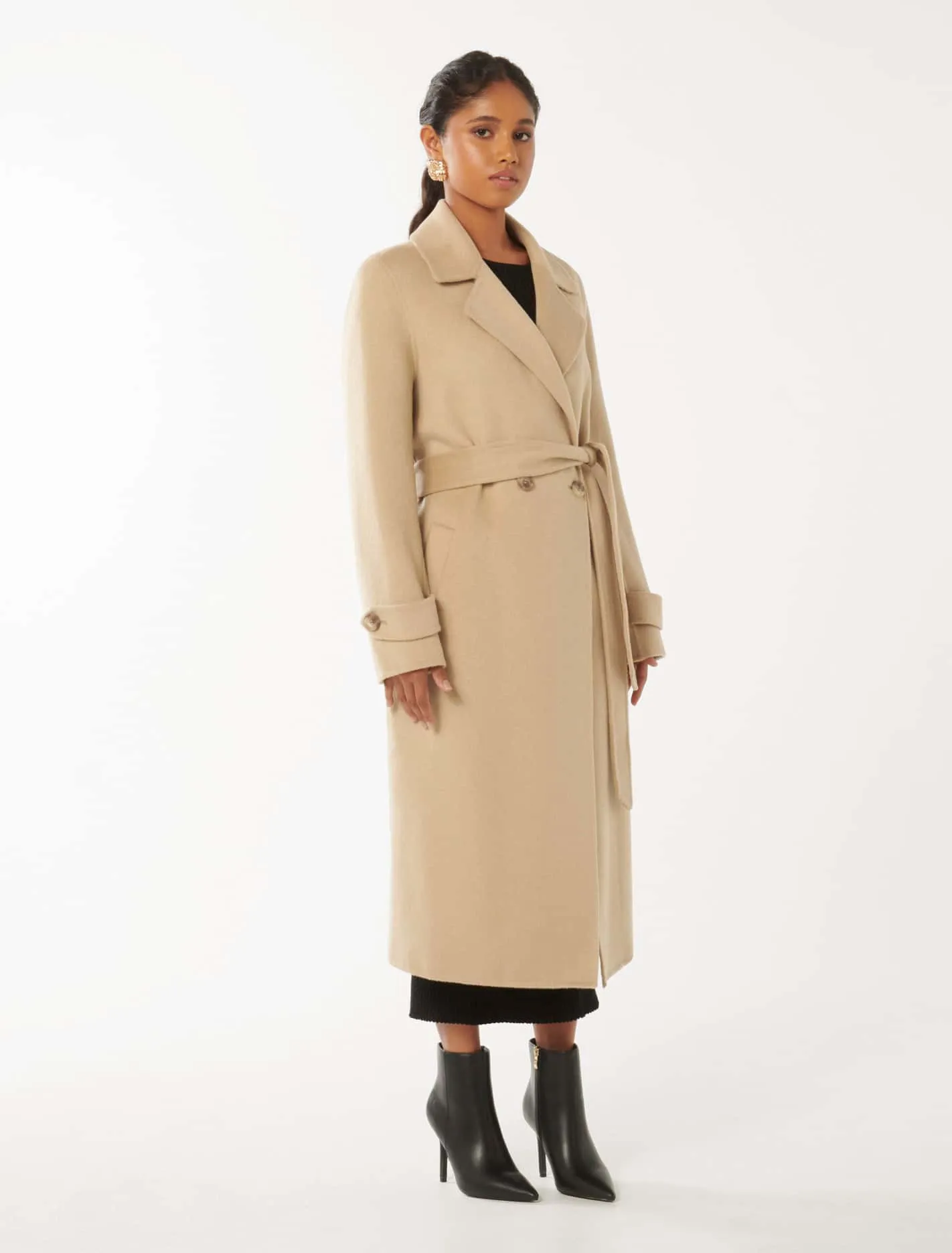 Carter Petite Felled Seam Coat