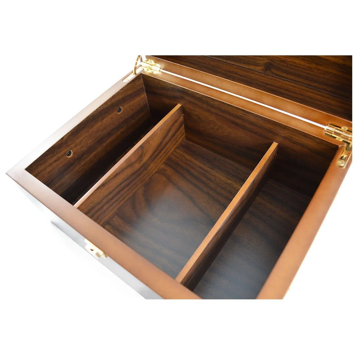 Dasco Presentation Valet Box - Walnut (with partitions)