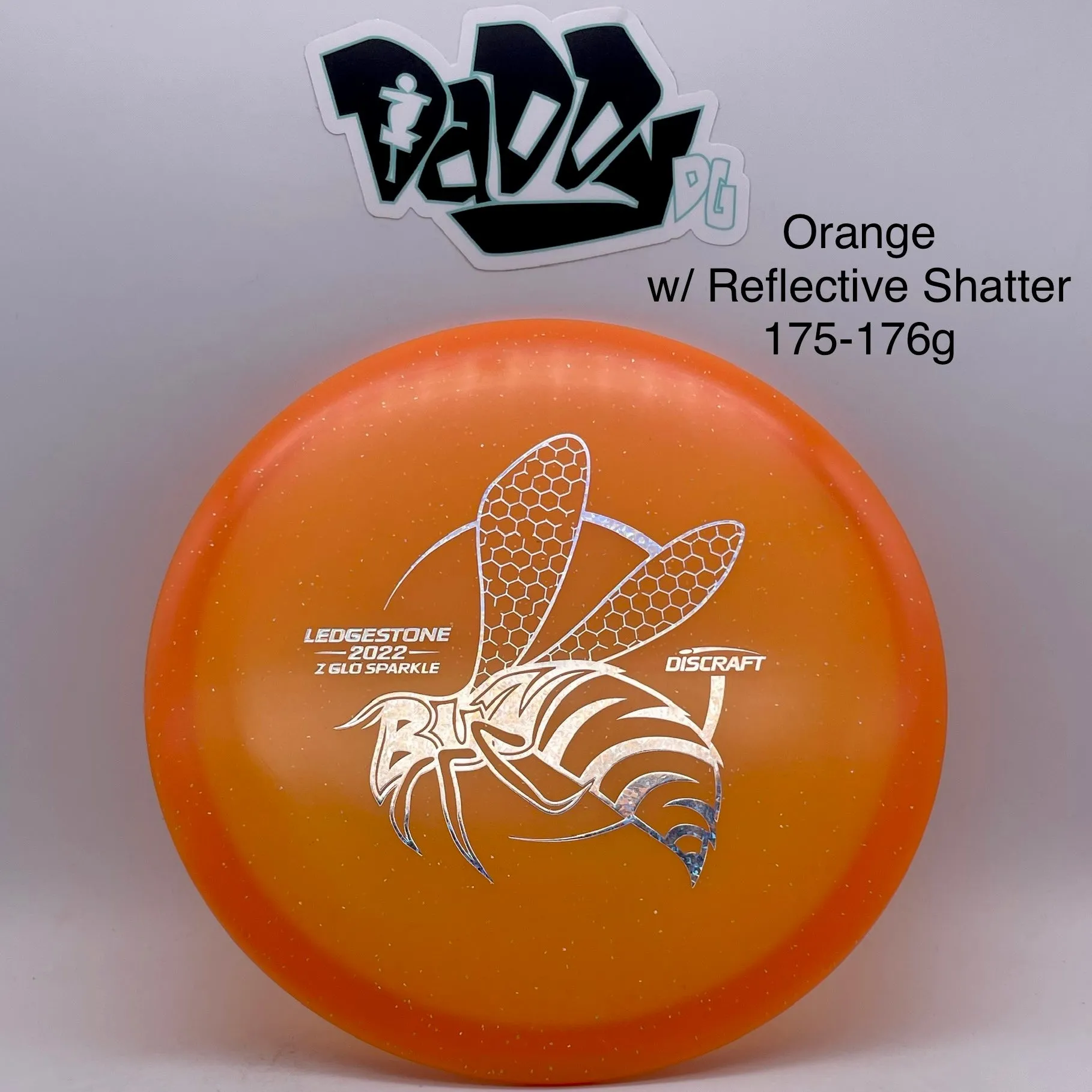 Discraft Z Glo Sparkle Buzzz 2022 Ledgestone Edition Midrange