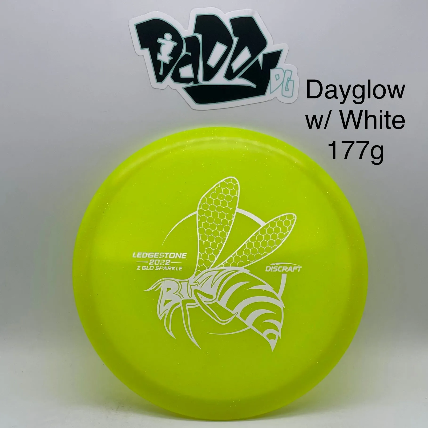 Discraft Z Glo Sparkle Buzzz 2022 Ledgestone Edition Midrange