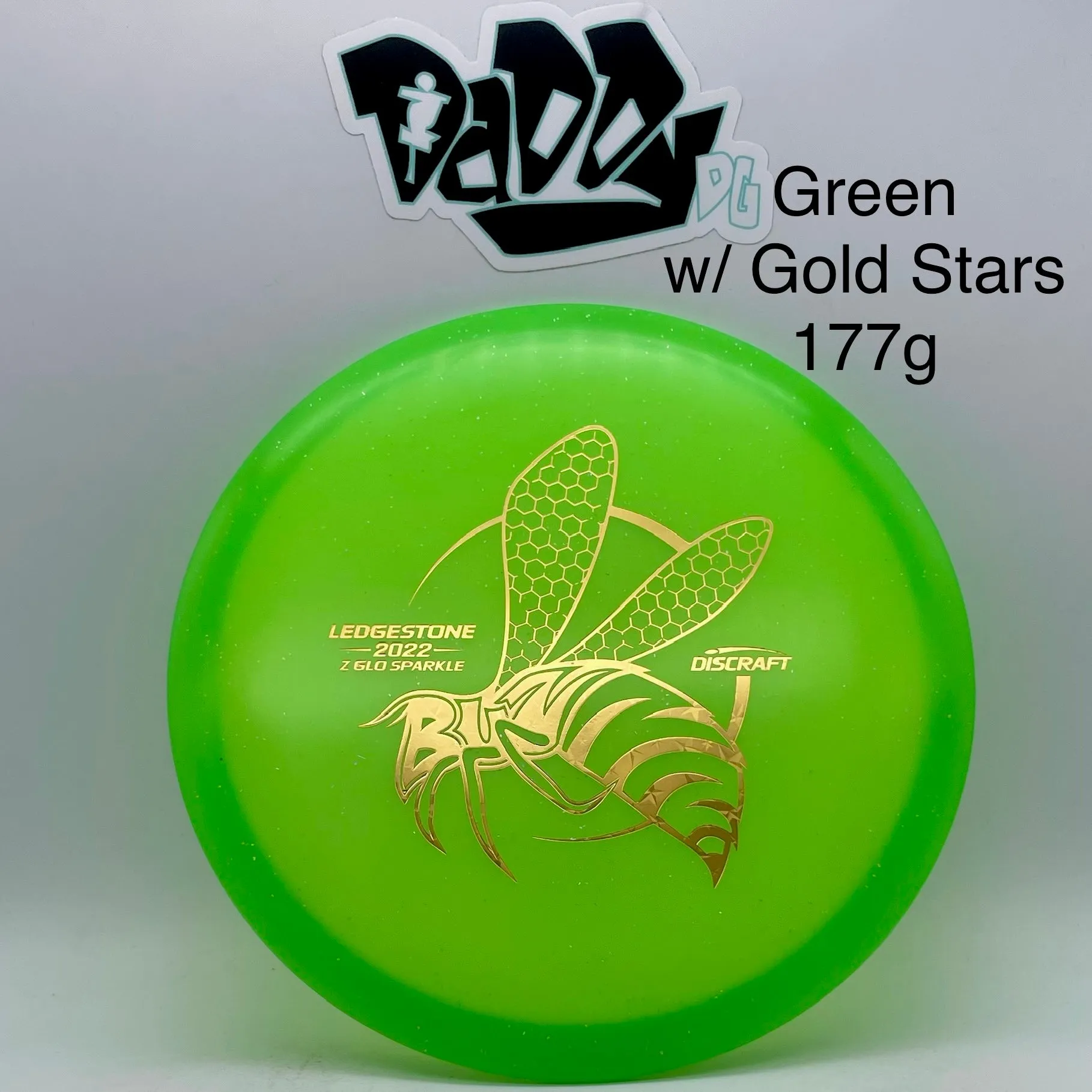 Discraft Z Glo Sparkle Buzzz 2022 Ledgestone Edition Midrange