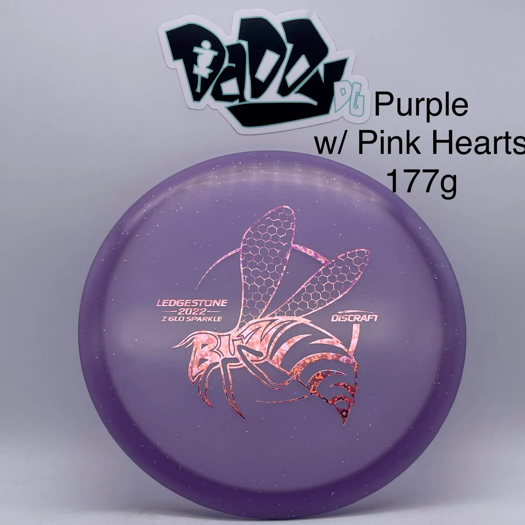 Discraft Z Glo Sparkle Buzzz 2022 Ledgestone Edition Midrange