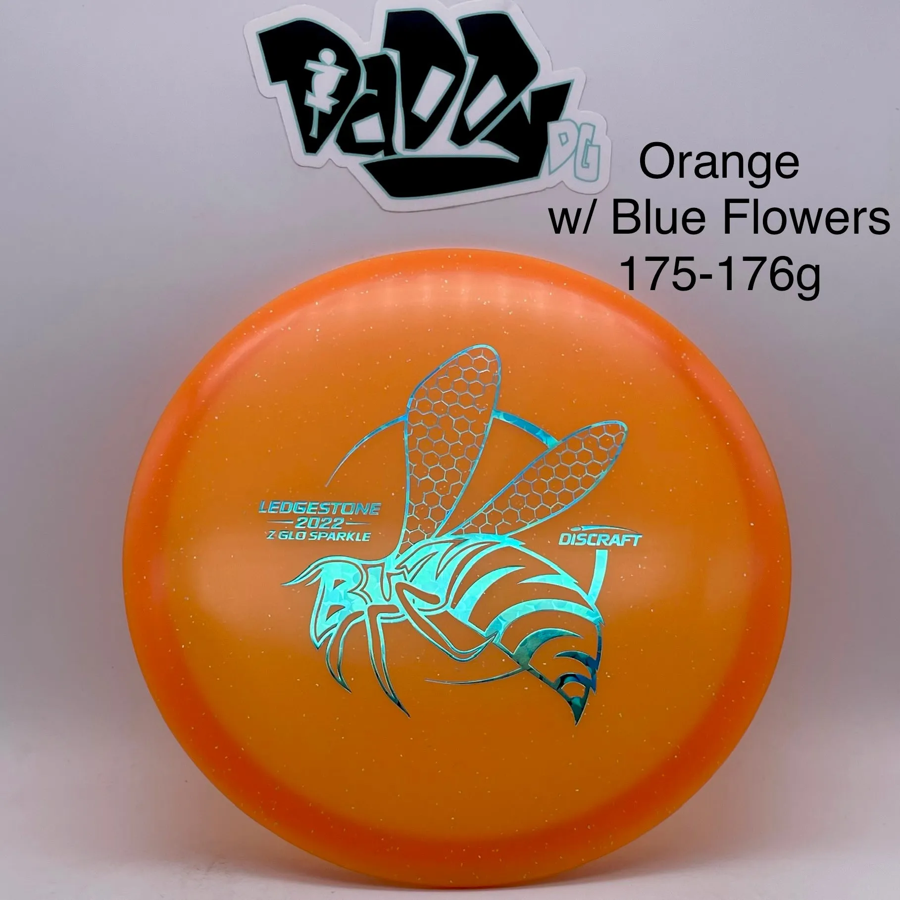 Discraft Z Glo Sparkle Buzzz 2022 Ledgestone Edition Midrange