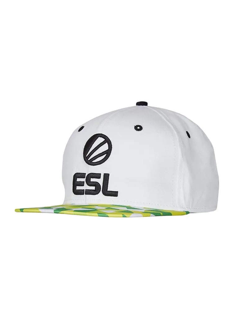 ESL Classic Snapback In Color Brim Cap