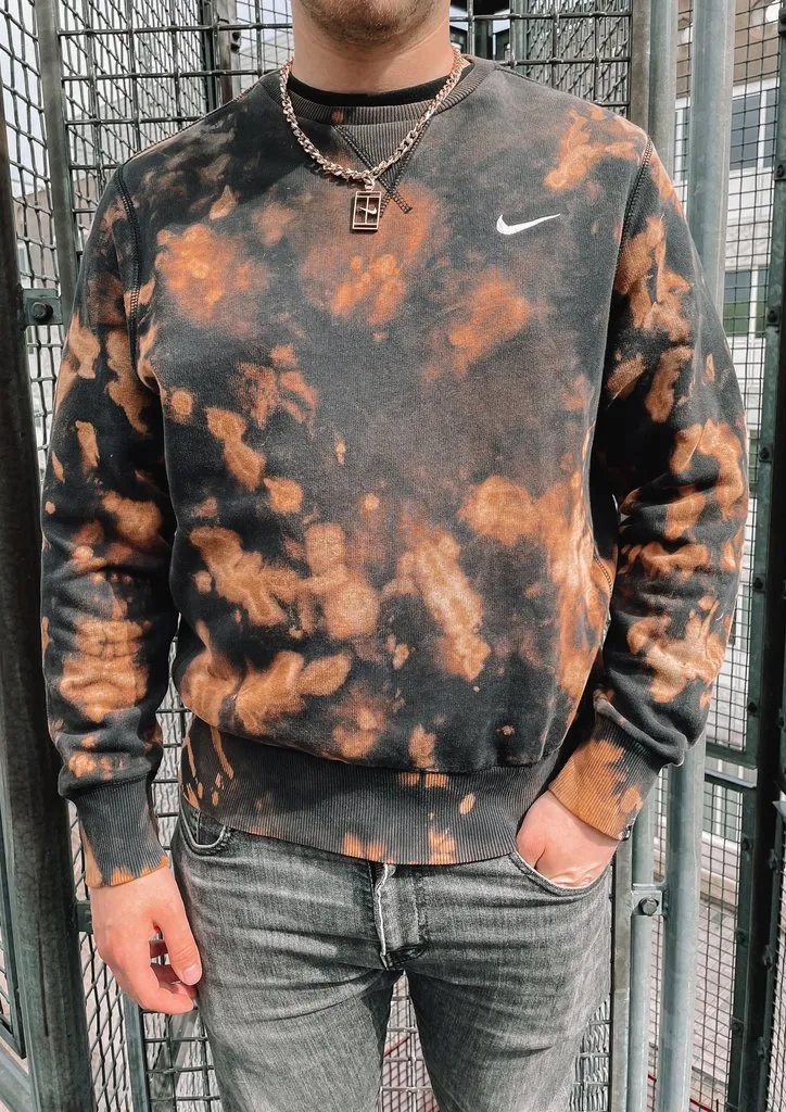 EXCLUSIVE NIKE TIE DYE SWEATER L