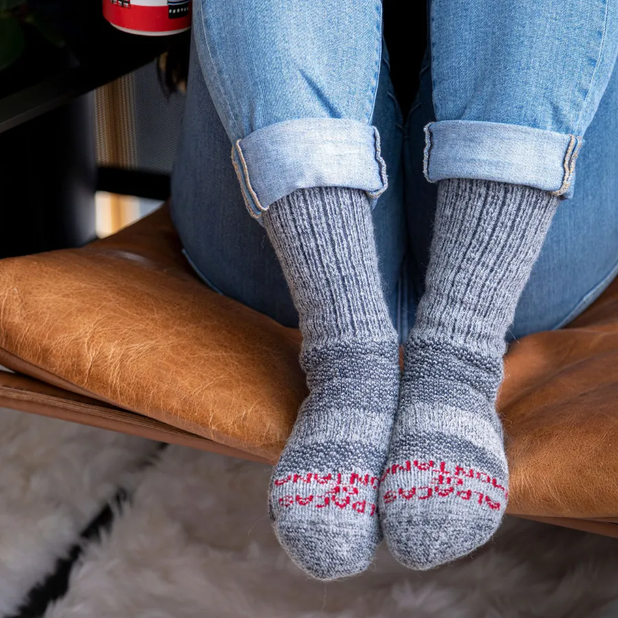 Extra Cushion Alpaca Boot Socks