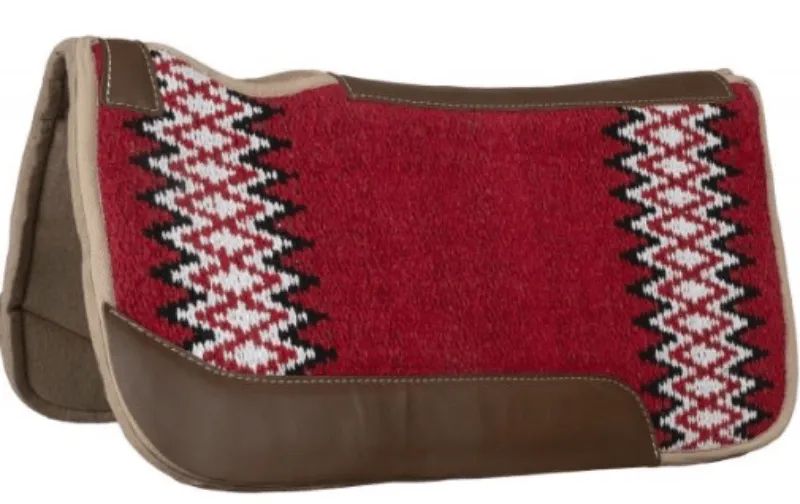 Ezy Ride Contoured Navajo/Tan Wool Saddlepad