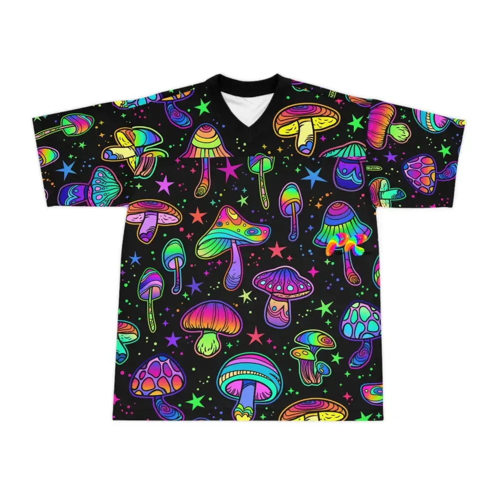 Festival Jersey Fungi Dreamscape Unisex Rave Football Jersey