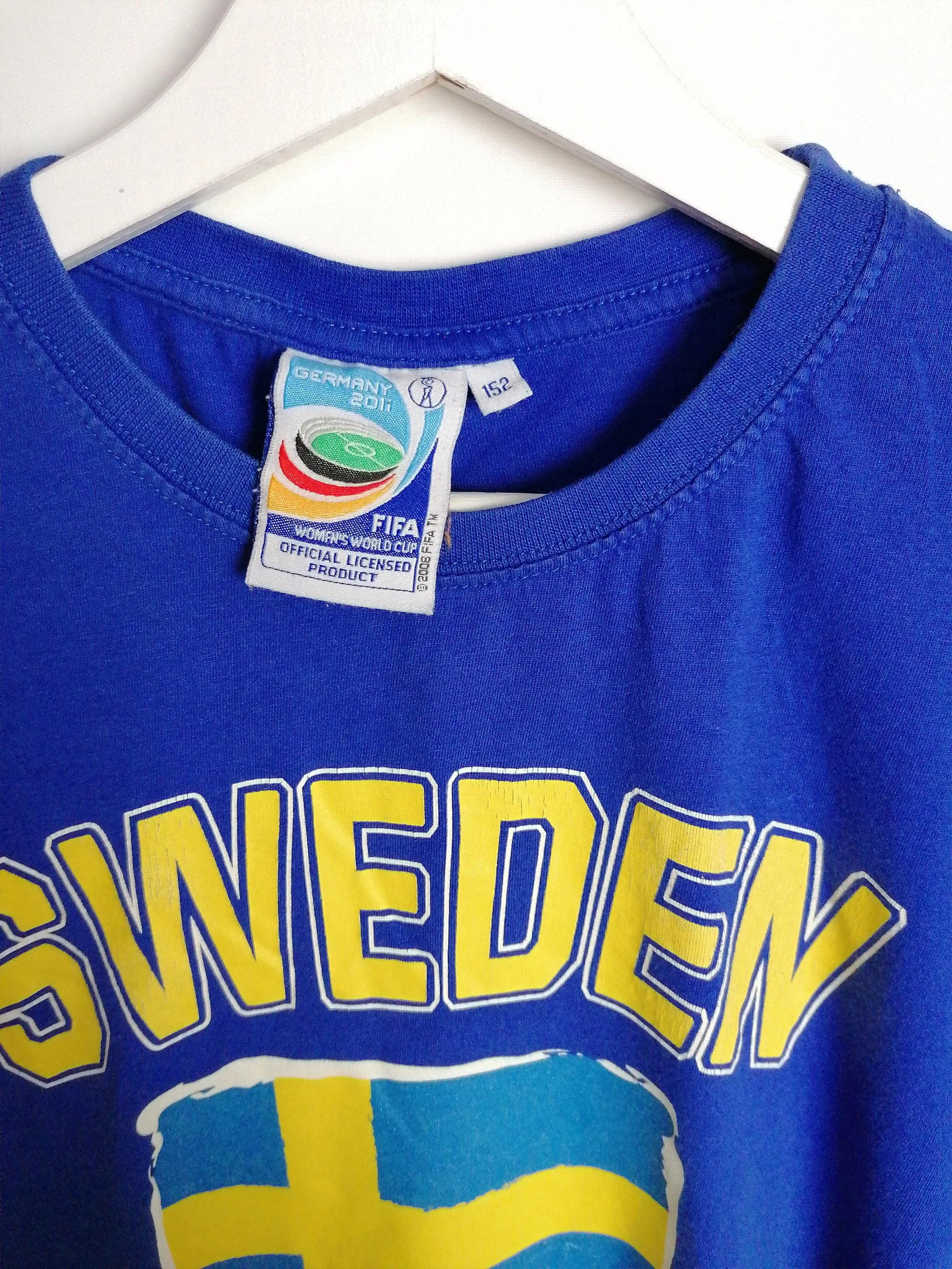 FIFA World Cup Sweden T-shirt Kids Teens Women Petite - size XS-S - kids 152