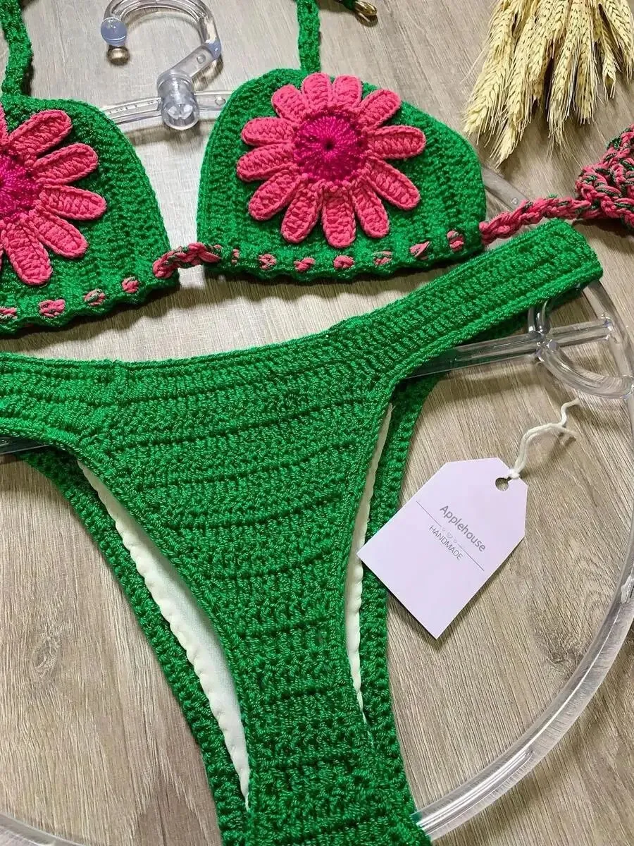 Florales Fantasy-Micro-Bikini-Set 