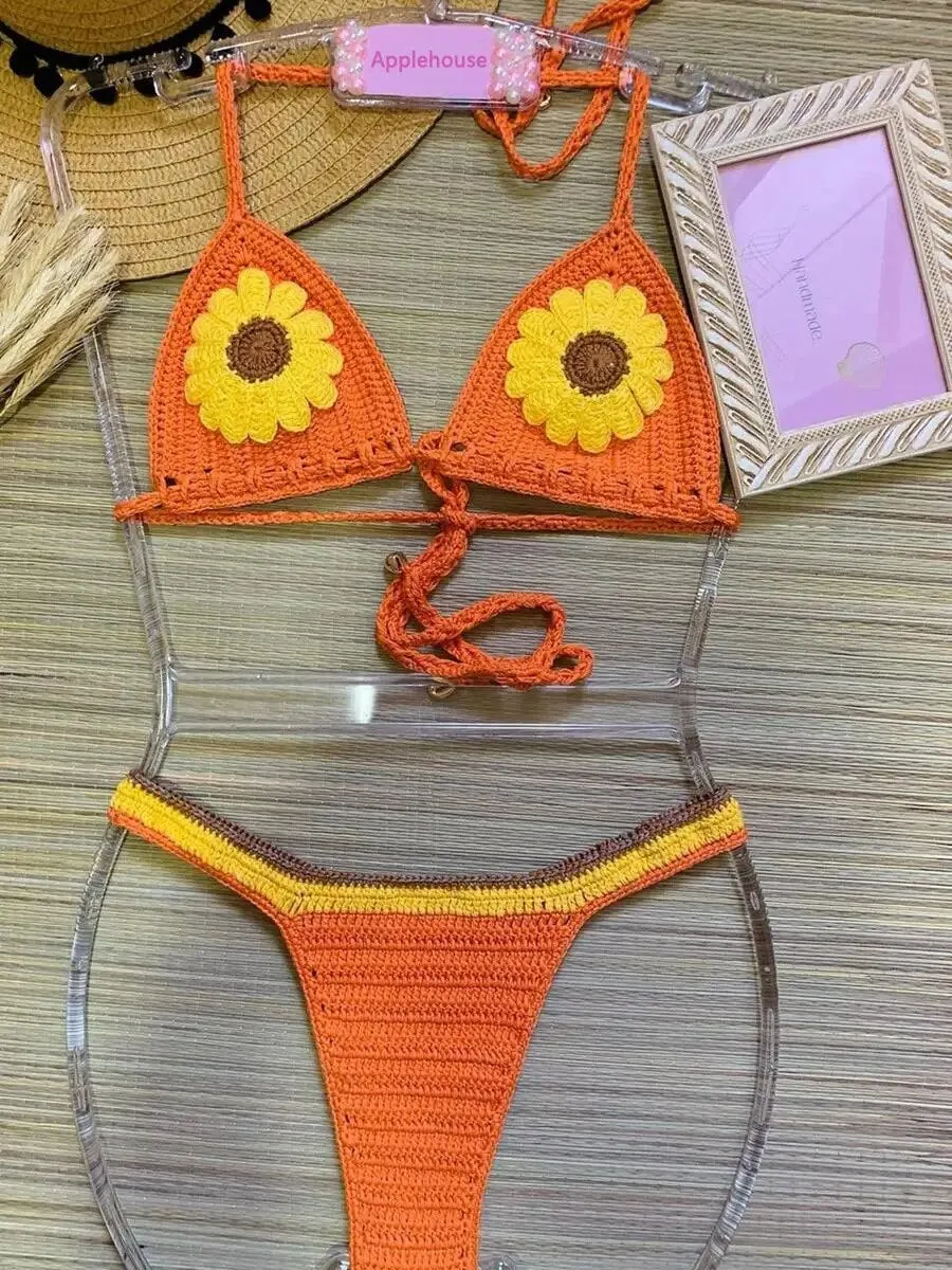 Florales Fantasy-Micro-Bikini-Set 