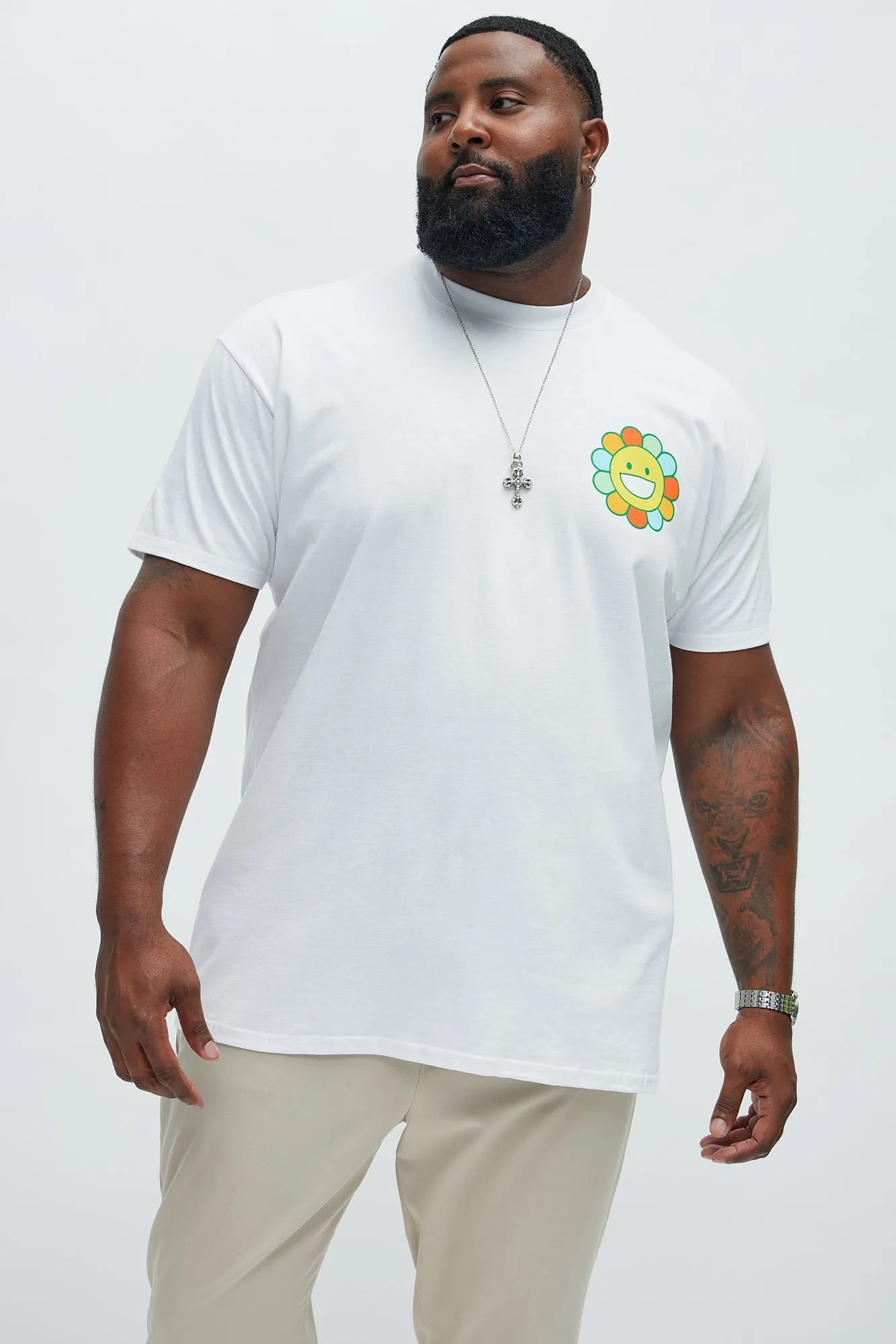 Good Vibes Worldwide Short Sleeve Tee - White