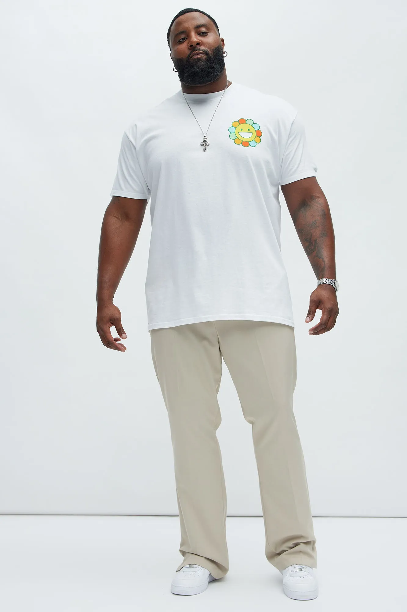 Good Vibes Worldwide Short Sleeve Tee - White