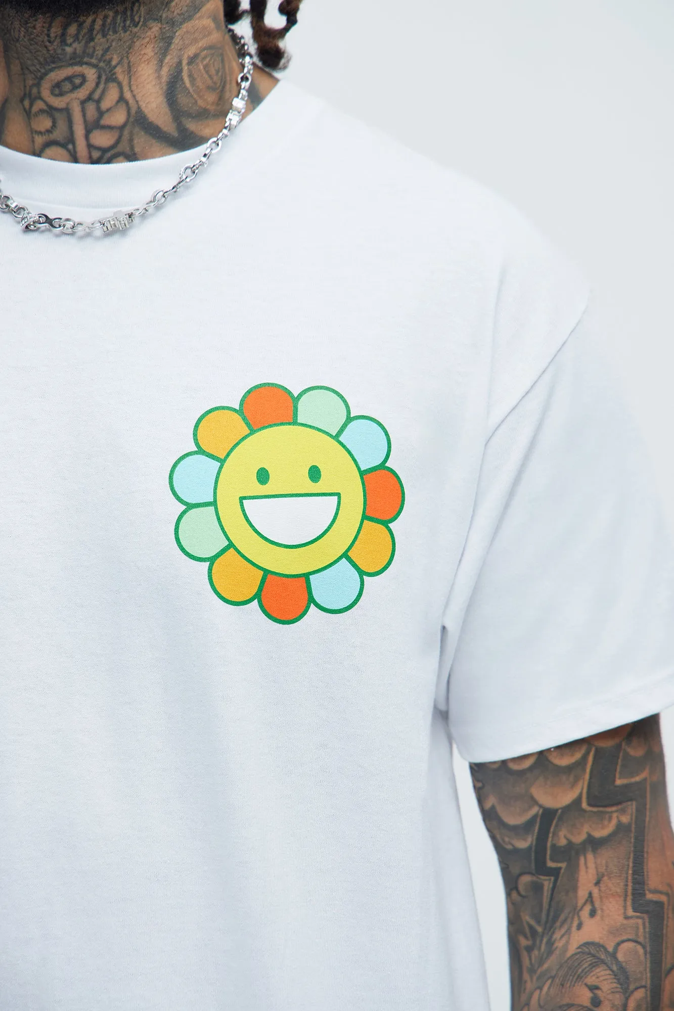 Good Vibes Worldwide Short Sleeve Tee - White