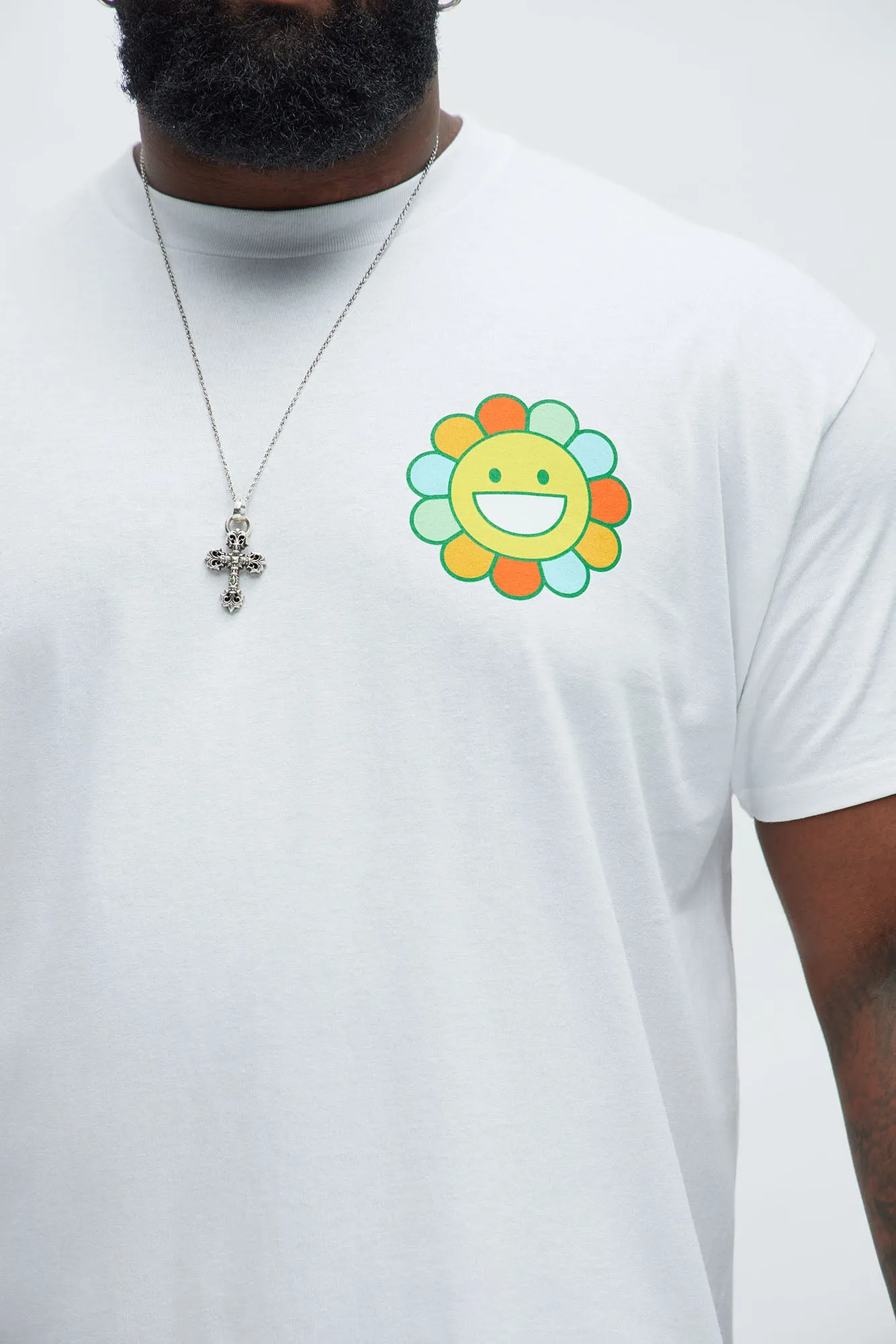 Good Vibes Worldwide Short Sleeve Tee - White