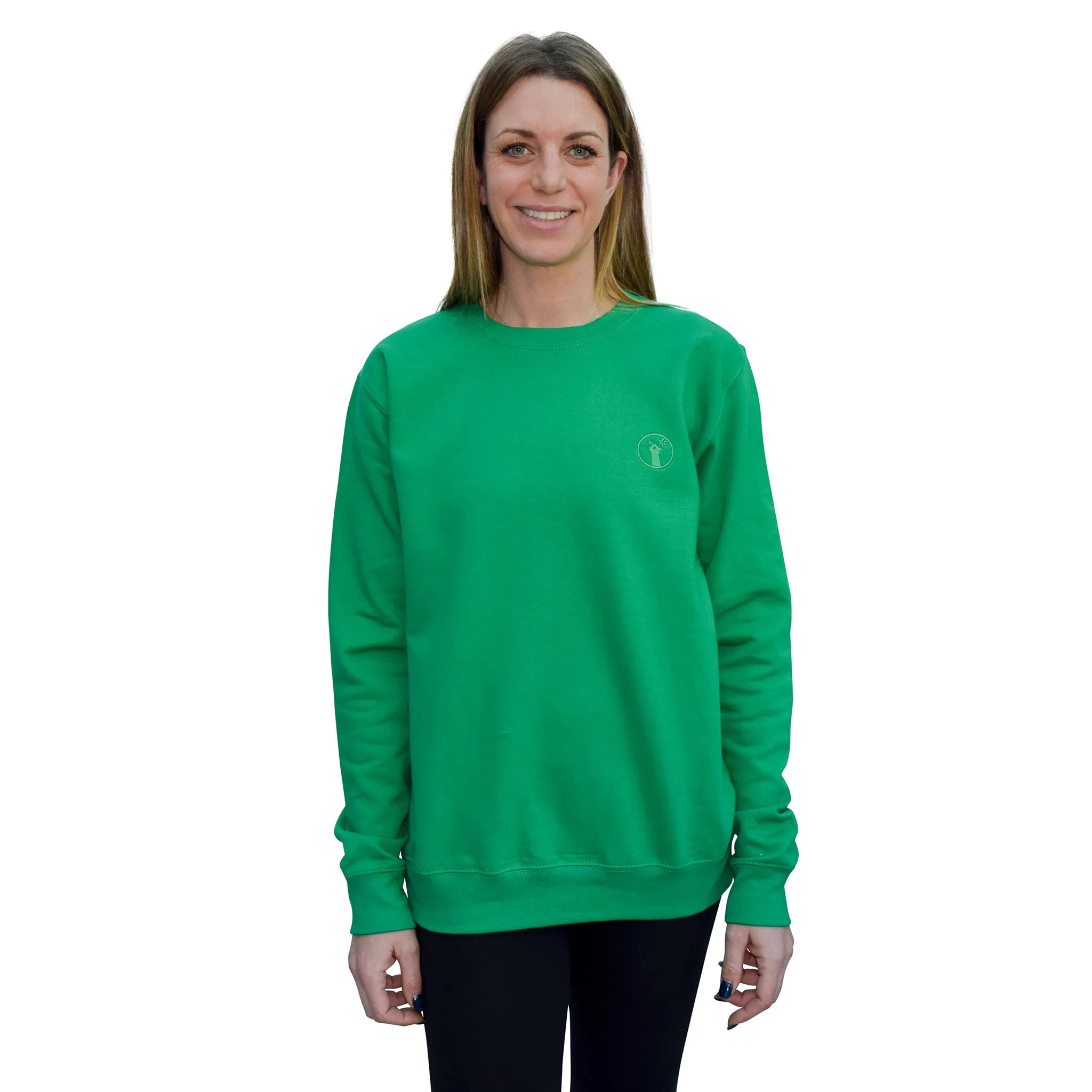 Green Llama Sweatshirt