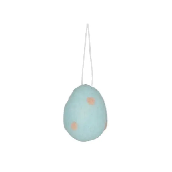 Hanging Easter Egg - Blue