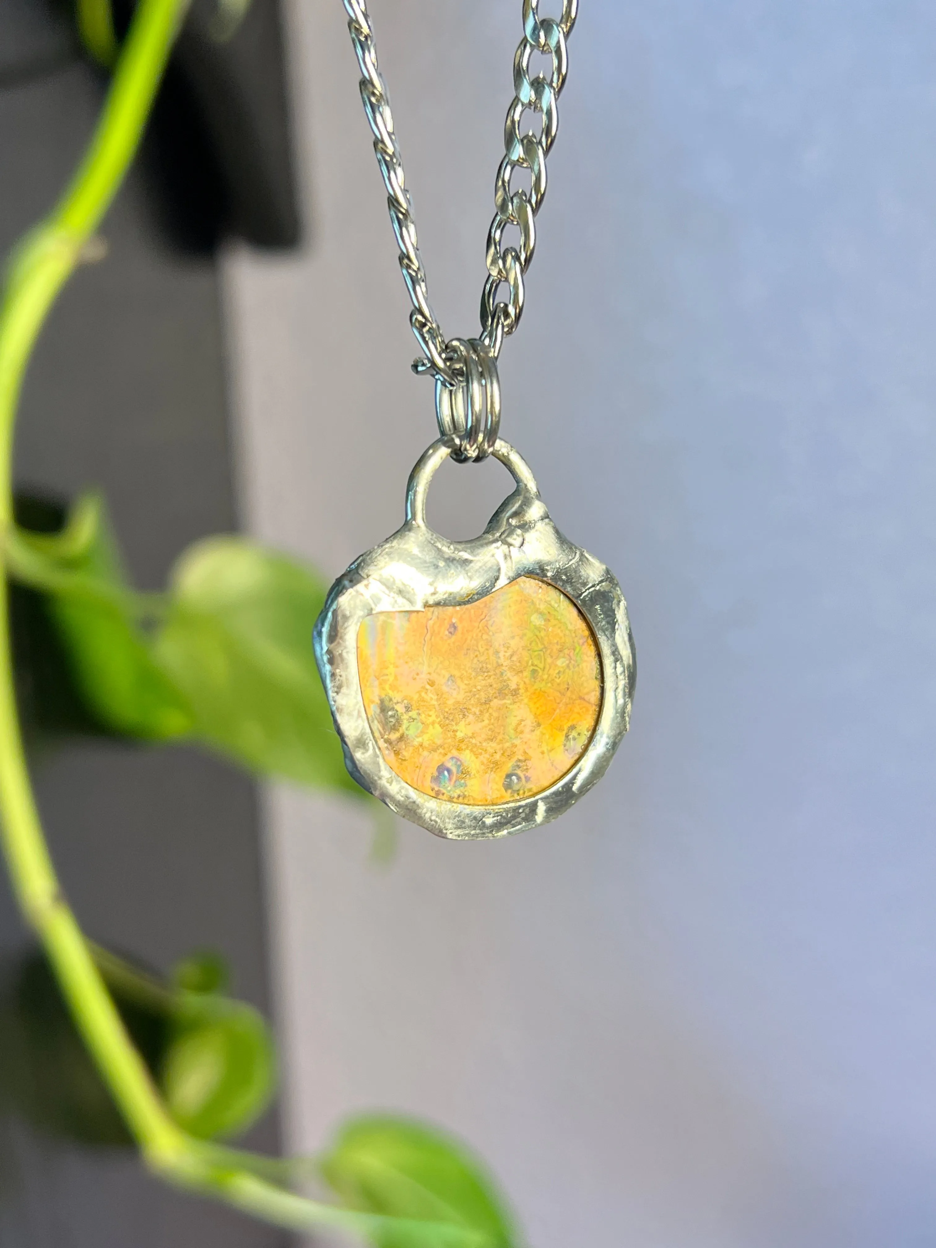 Holographic Ammonite amulet no.8