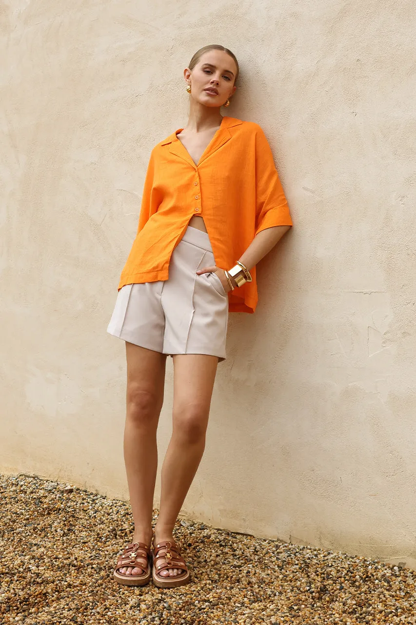 Irena Shirt | Orange