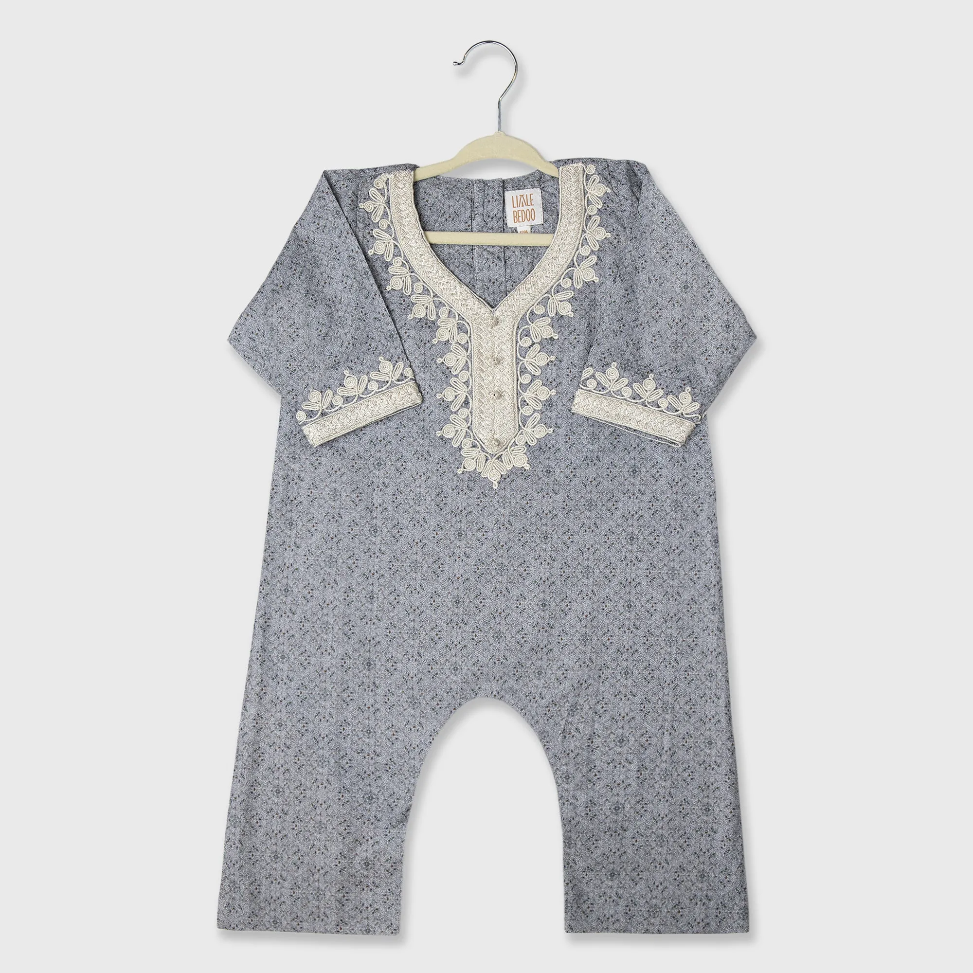 Jalabiya Onesie Nujoom Collection - Grey