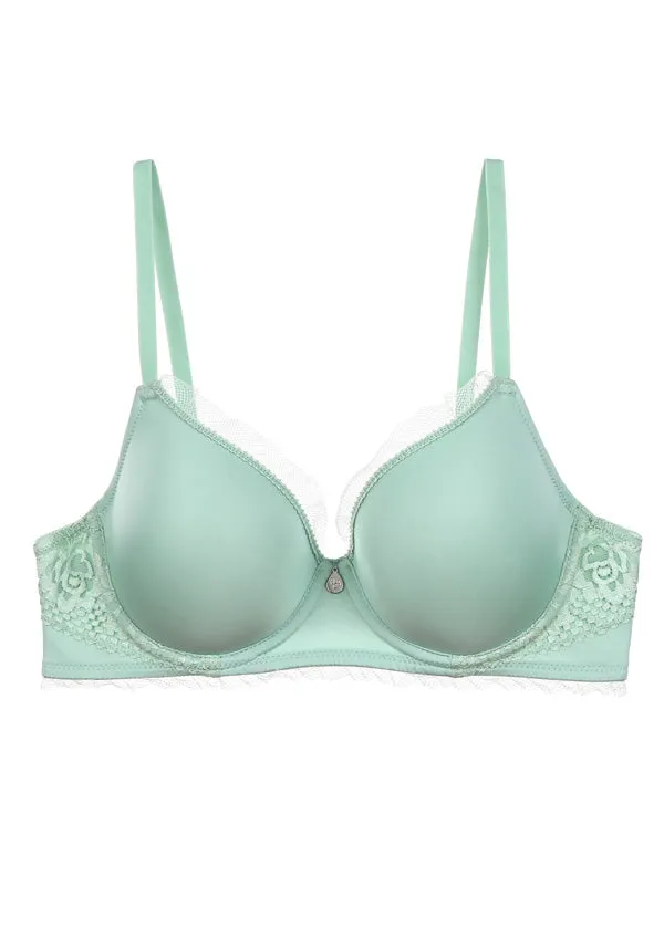 JENNY Plus Lace Molded T-shirt Demi Bra