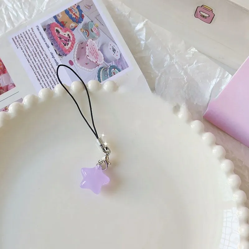 Kawayi Cute Crystal Phone Charm - Lovesickdoe