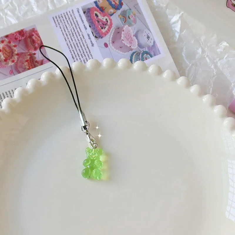 Kawayi Cute Crystal Phone Charm - Lovesickdoe