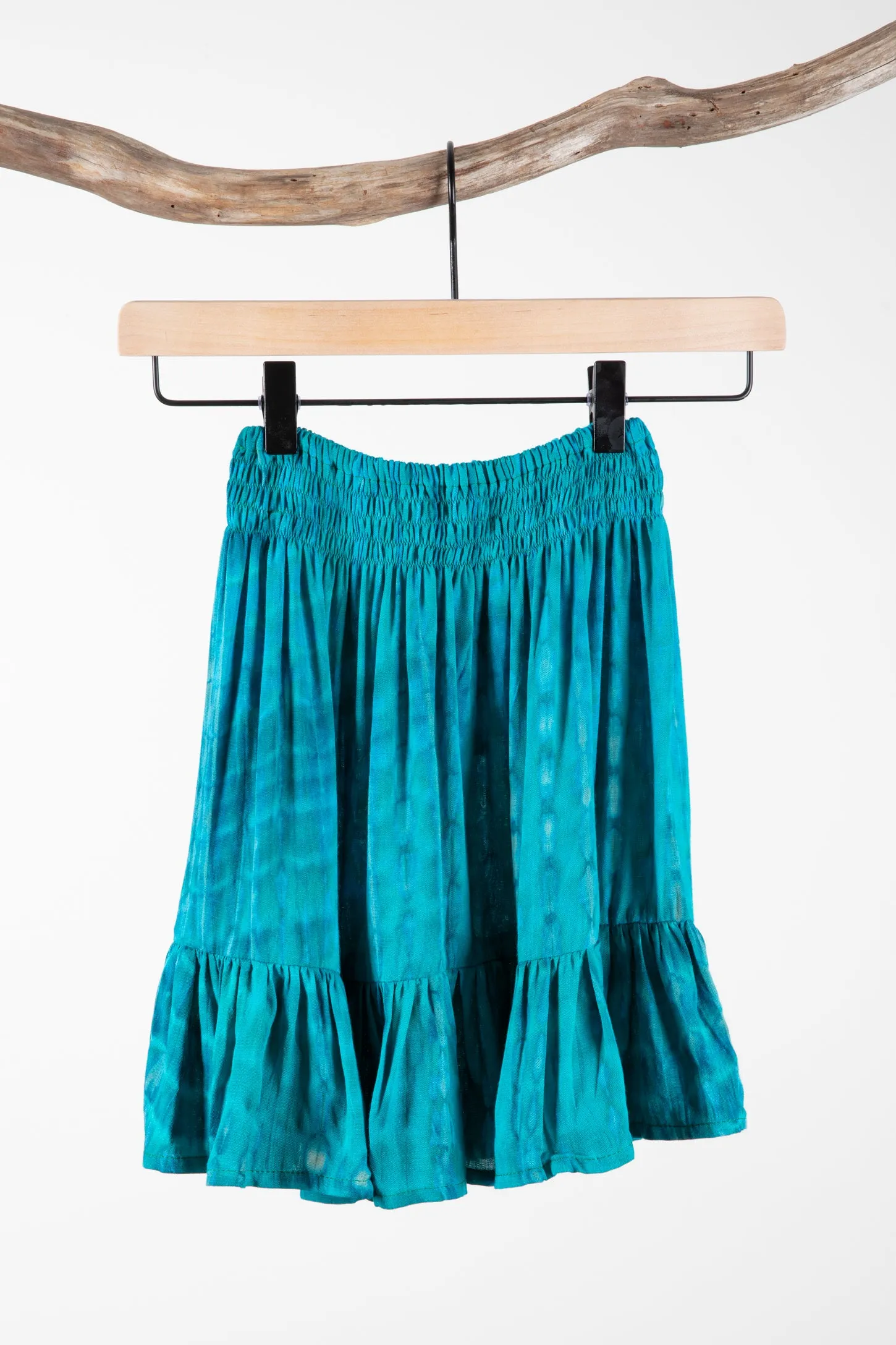 Kids Shibori Tie Dye Skirt