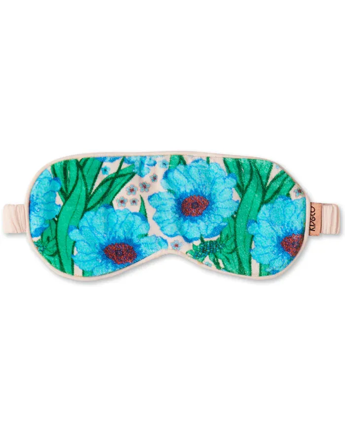 Kip & Co Velvet Eye Mask - Tumbling Flowers