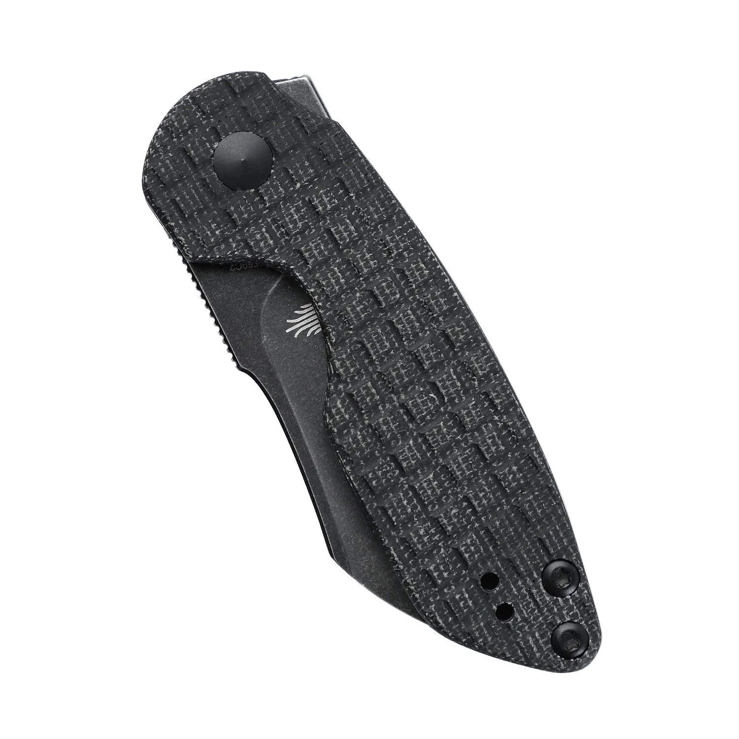 Kizer October Mini Liner Lock Knife Black Micarta (2.54 Black Stonewash) V2569C2