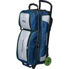 KR NFL Triple Roller Seahawks Bowling Bag